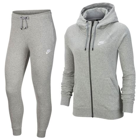 nike trainingsbroek dames grijs|nike grey trainingspak.